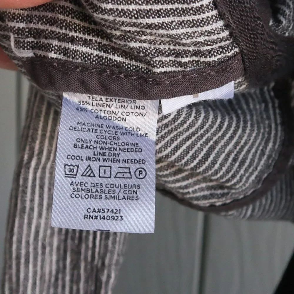 LOFT Denim Pin Stripe Conductor Jacket - Picture 9 of 12
